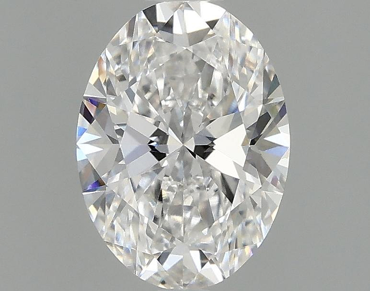 0.97 Carat Oval Shaped Excellent Cut VVS2 IGI Certified Lab Grown Diamond