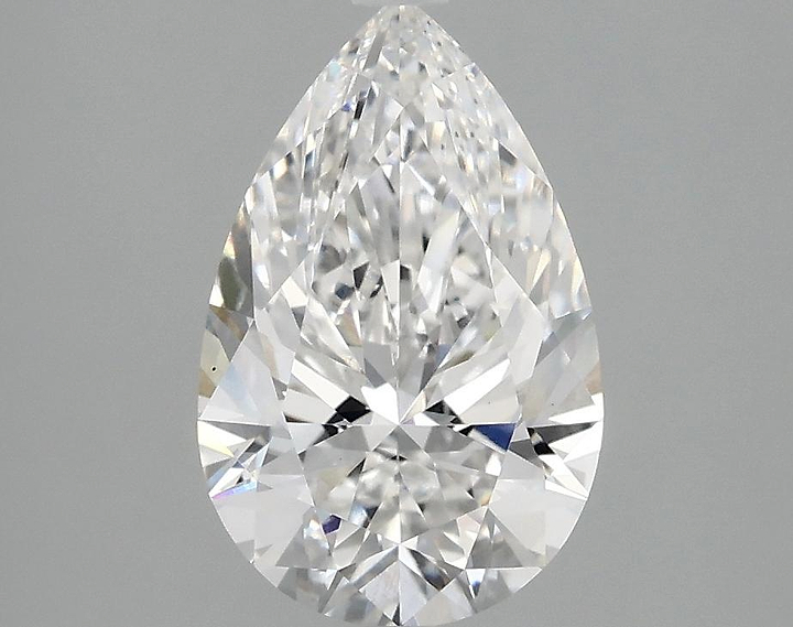 2.05 Carat Pear Shaped Ideal Cut VS1 IGI Certified Lab Grown Diamond