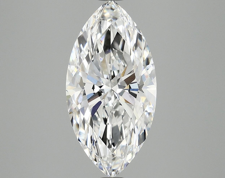 3.1 Carat Marquise Shaped Ideal Cut VVS2 IGI Certified Lab Grown Diamond