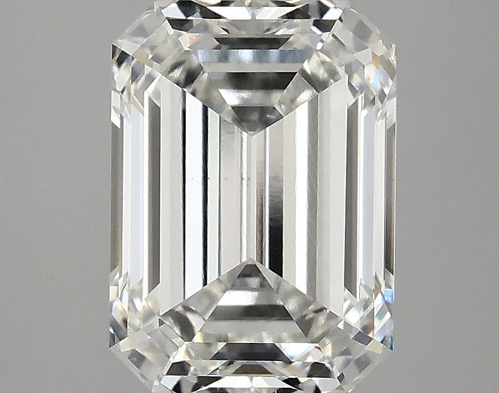 3.03 Carat Emerald Shaped Excellent Cut VS1 IGI Certified Lab Grown Diamond