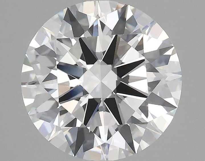2.59 Carat Round Shaped Ideal Cut VVS2 IGI Certified Lab Grown Diamond