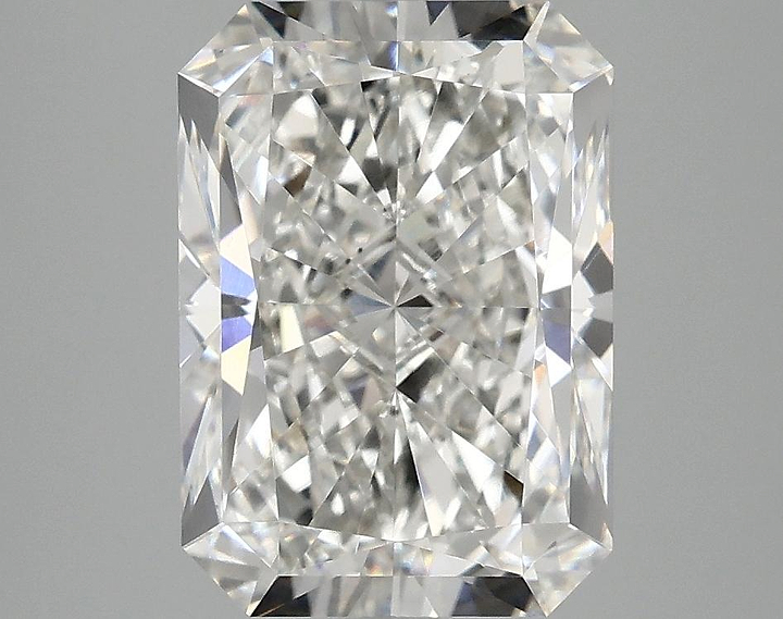 3.91 Carat Radiant Shaped Ideal Cut VVS2 IGI Certified Lab Grown Diamond