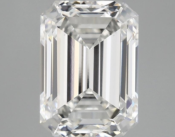3.06 Carat Emerald Shaped Excellent Cut VS1 IGI Certified Lab Grown Diamond