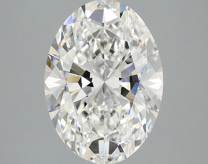 3.03 Carat Oval Shaped Ideal Cut VVS2 IGI Certified Lab Grown Diamond