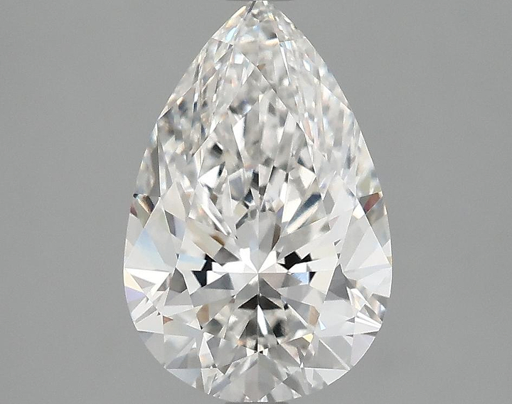 2.54 Carat Pear Shaped Excellent Cut VVS2 IGI Certified Lab Grown Diamond