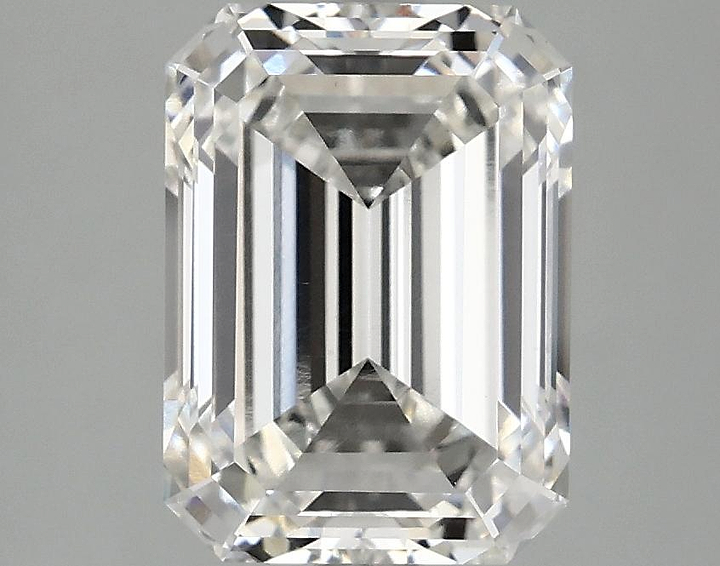 3.1 Carat Emerald Shaped Excellent Cut VVS2 IGI Certified Lab Grown Diamond