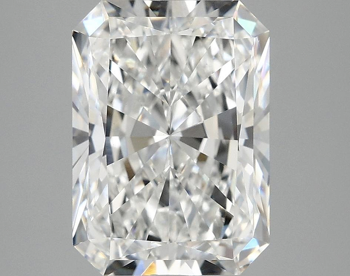 4.04 Carat Radiant Shaped Ideal Cut VVS2 IGI Certified Lab Grown Diamond