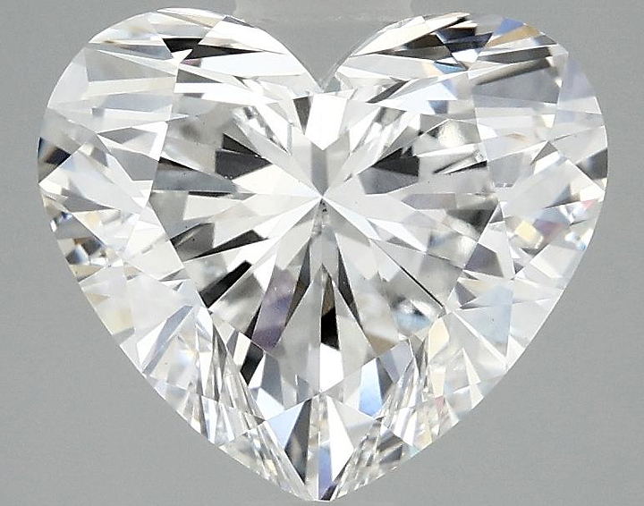 3.06 Carat Heart Shaped Ideal Cut VS1 IGI Certified Lab Grown Diamond