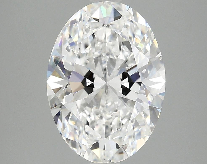 3.09 Carat Oval Shaped Excellent Cut VVS2 IGI Certified Lab Grown Diamond