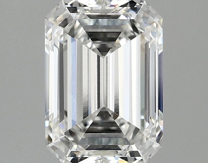 2.09 Carat Emerald Shaped Ideal Cut VVS2 IGI Certified Lab Grown Diamond