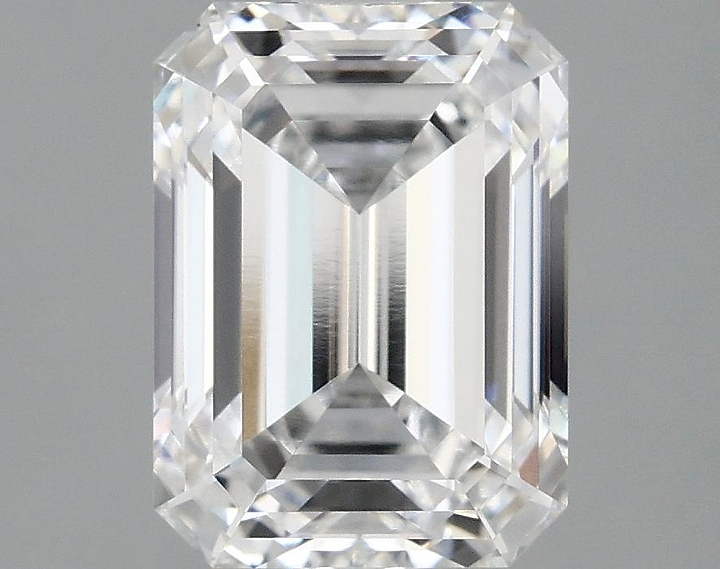 2.07 Carat Emerald Shaped Excellent Cut VS1 IGI Certified Lab Grown Diamond