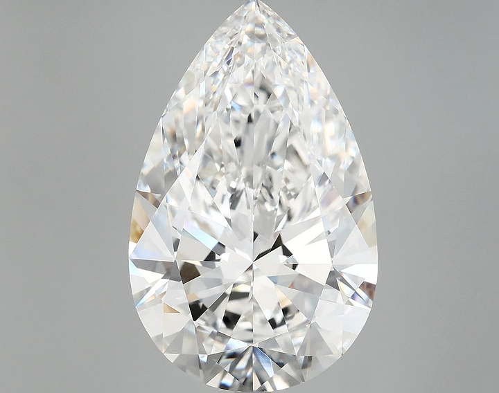 10.28 Carat Pear Shaped Ideal Cut VVS2 IGI Certified Lab Grown Diamond