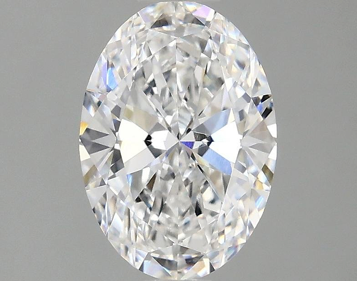 1.47 Carat Oval Shaped Ideal Cut VVS2 IGI Certified Lab Grown Diamond