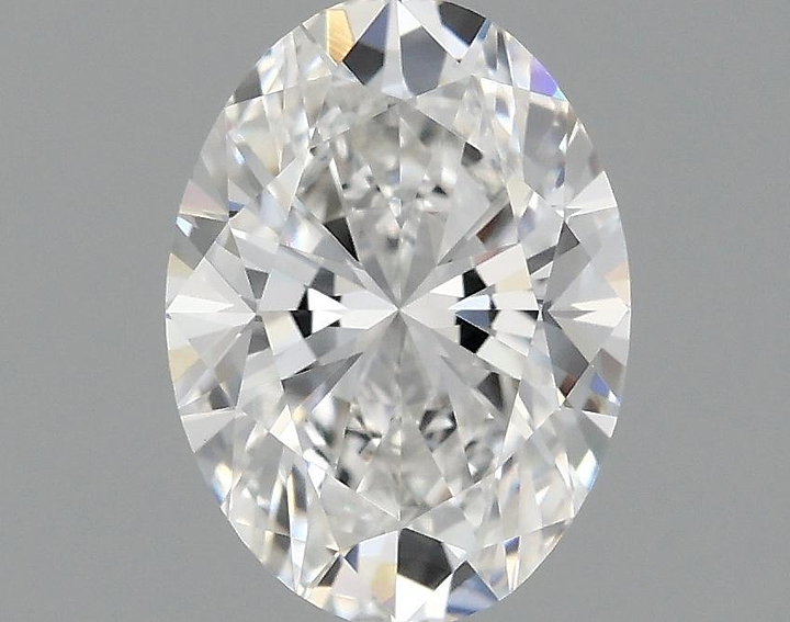 0.97 Carat Oval Shaped Excellent Cut VVS2 IGI Certified Lab Grown Diamond