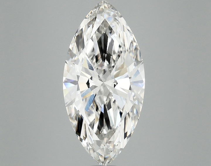 4.73 Carat Marquise Shaped Excellent Cut VVS2 IGI Certified Lab Grown Diamond