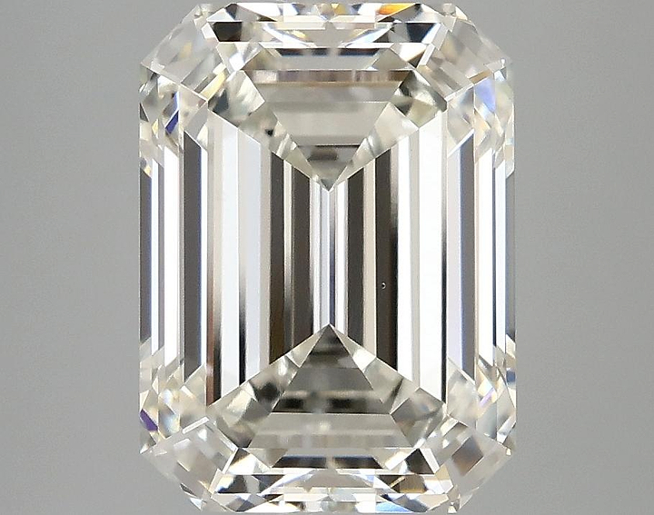 4.15 Carat Emerald Shaped Excellent Cut VS1 IGI Certified Lab Grown Diamond