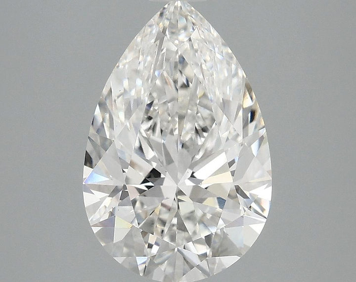 3.02 Carat Pear Shaped Excellent Cut VS1 IGI Certified Lab Grown Diamond