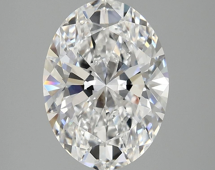 3.08 Carat Oval Shaped Excellent Cut VVS2 IGI Certified Lab Grown Diamond