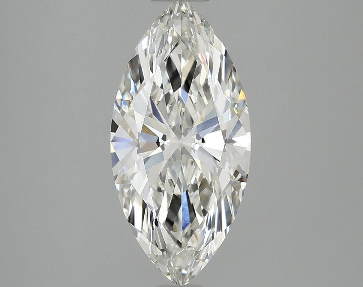 2.01 Carat Marquise Shaped Excellent Cut VVS2 IGI Certified Lab Grown Diamond