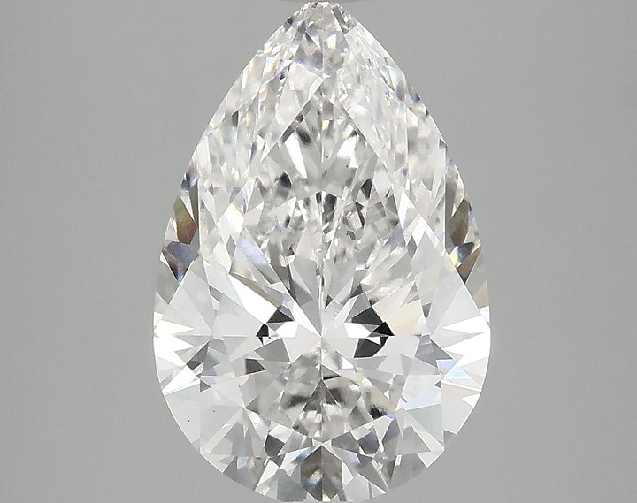 3.04 Carat Pear Shaped Excellent Cut VS1 IGI Certified Lab Grown Diamond