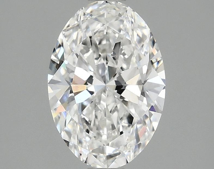 1.42 Carat Oval Shaped Ideal Cut VVS2 IGI Certified Lab Grown Diamond