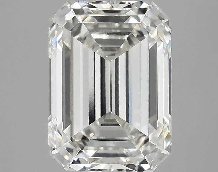 3.1 Carat Emerald Shaped Excellent Cut VVS2 IGI Certified Lab Grown Diamond