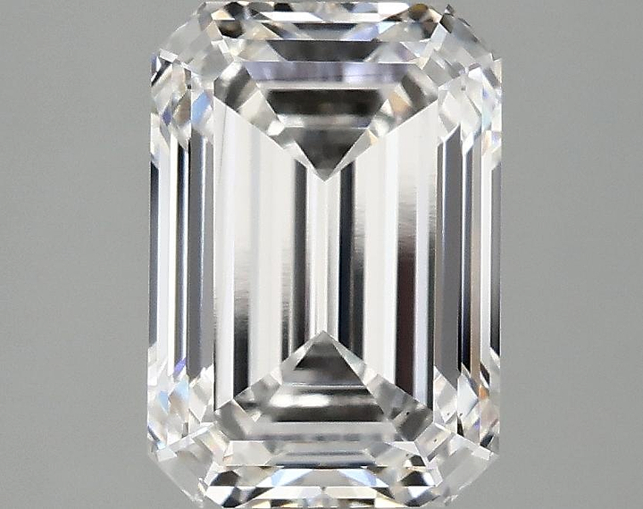 3.05 Carat Emerald Shaped Ideal Cut VS1 IGI Certified Lab Grown Diamond