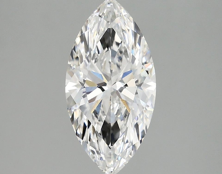 1.57 Carat Marquise Shaped Ideal Cut VVS2 IGI Certified Lab Grown Diamond