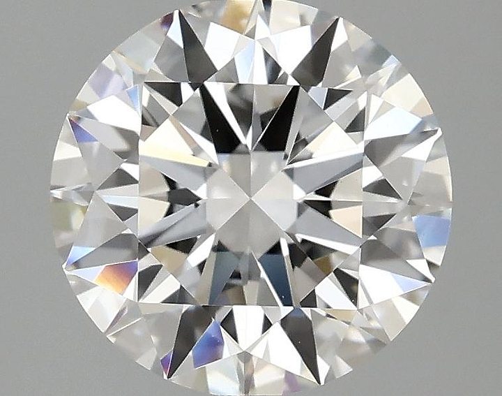 2.54 Carat Round Shaped Ideal Cut VS1 IGI Certified Lab Grown Diamond