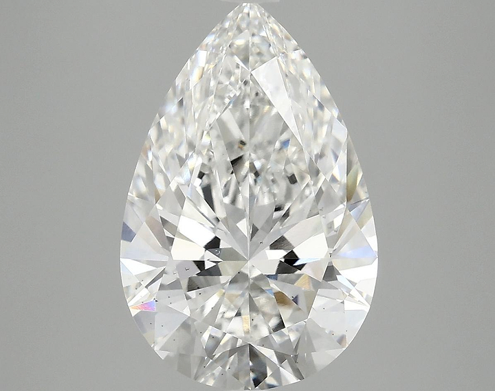 4.04 Carat Pear Shaped Excellent Cut VS2 IGI Certified Lab Grown Diamond