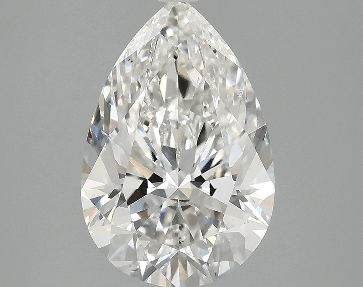 2.52 Carat Pear Shaped Excellent Cut VS1 IGI Certified Lab Grown Diamond