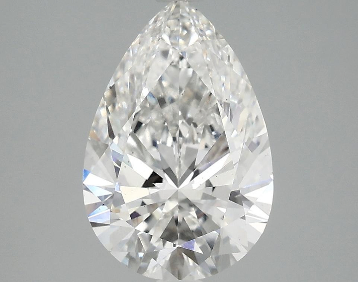 2.5 Carat Pear Shaped Excellent Cut VS2 IGI Certified Lab Grown Diamond