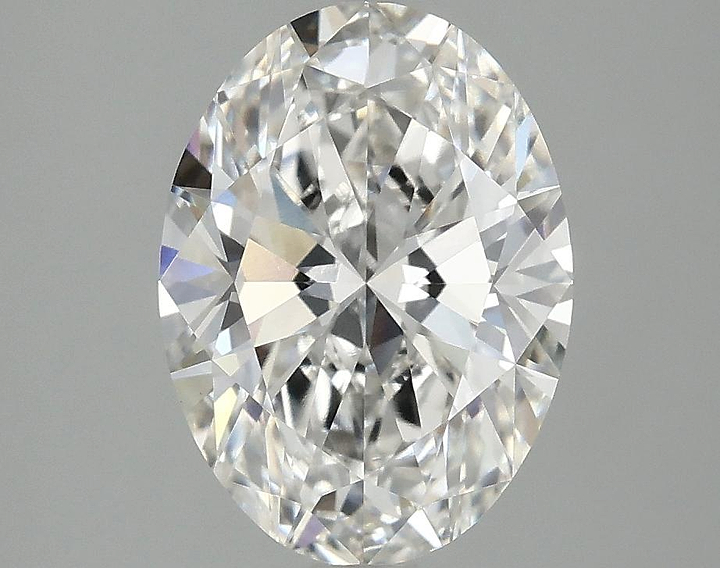 2.5 Carat Oval Shaped Excellent Cut VS1 IGI Certified Lab Grown Diamond
