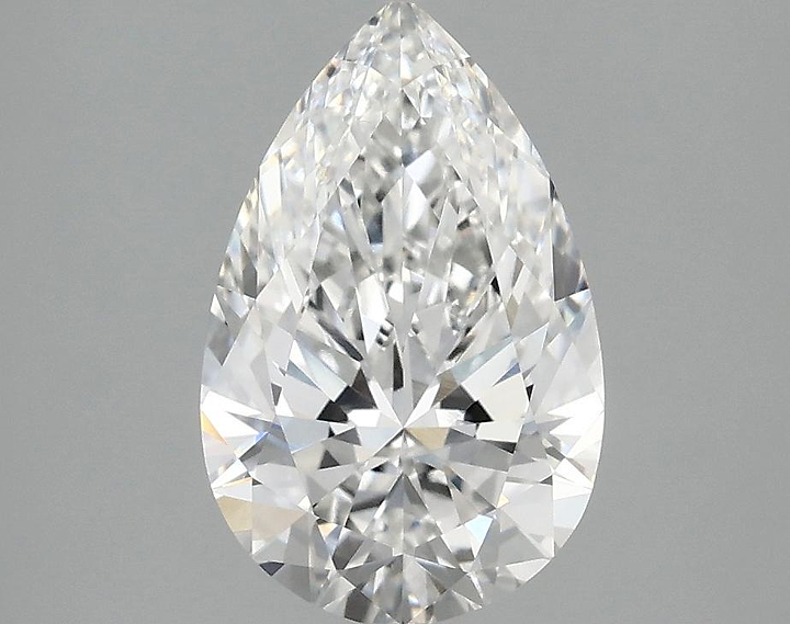 1.88 Carat Pear Shaped Ideal Cut VVS2 IGI Certified Lab Grown Diamond