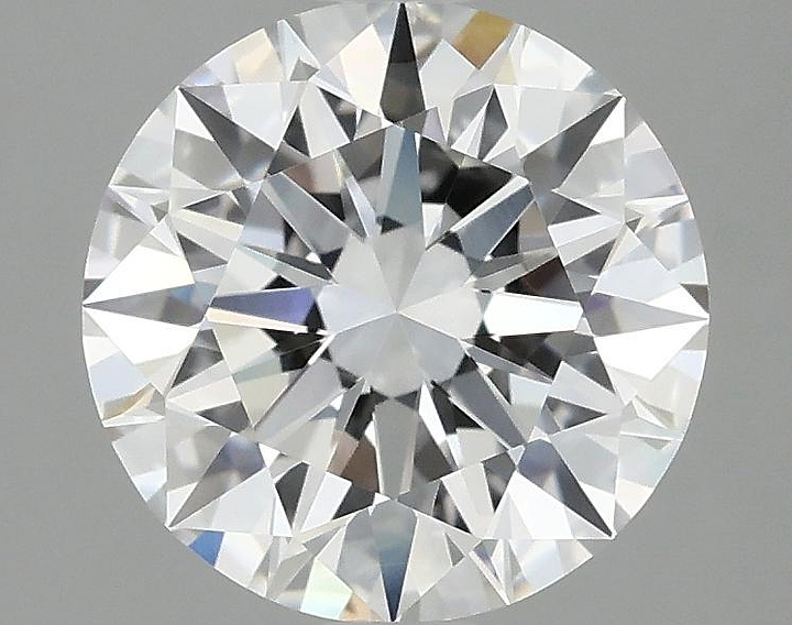 2.05 Carat Round Shaped Ideal Cut VVS2 IGI Certified Lab Grown Diamond