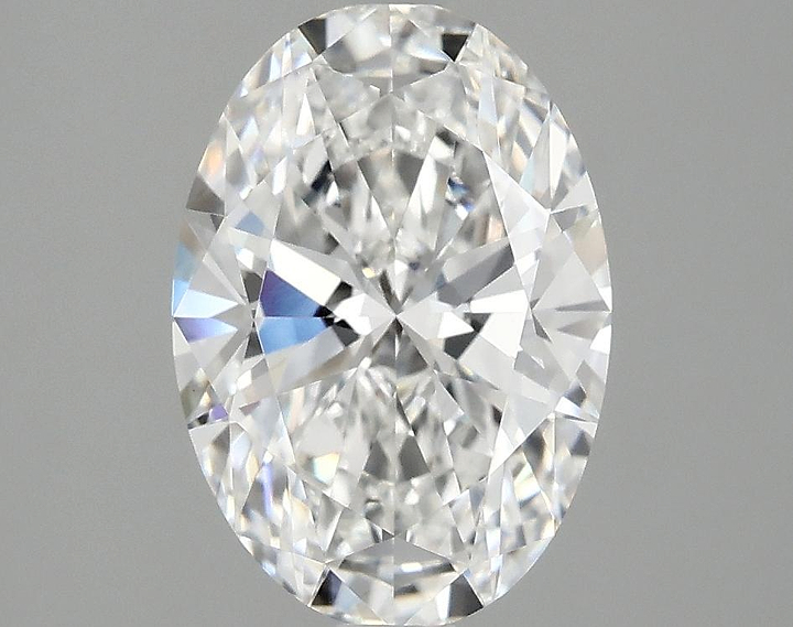 2.52 Carat Oval Shaped Ideal Cut VVS2 IGI Certified Lab Grown Diamond