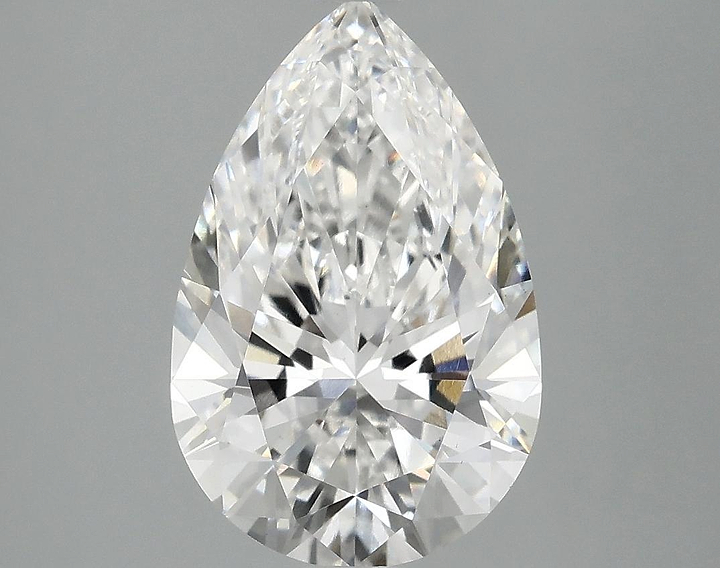 3.03 Carat Pear Shaped Ideal Cut VS1 IGI Certified Lab Grown Diamond