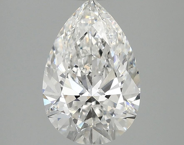 1.98 Carat Pear Shaped Excellent Cut VS2 IGI Certified Lab Grown Diamond