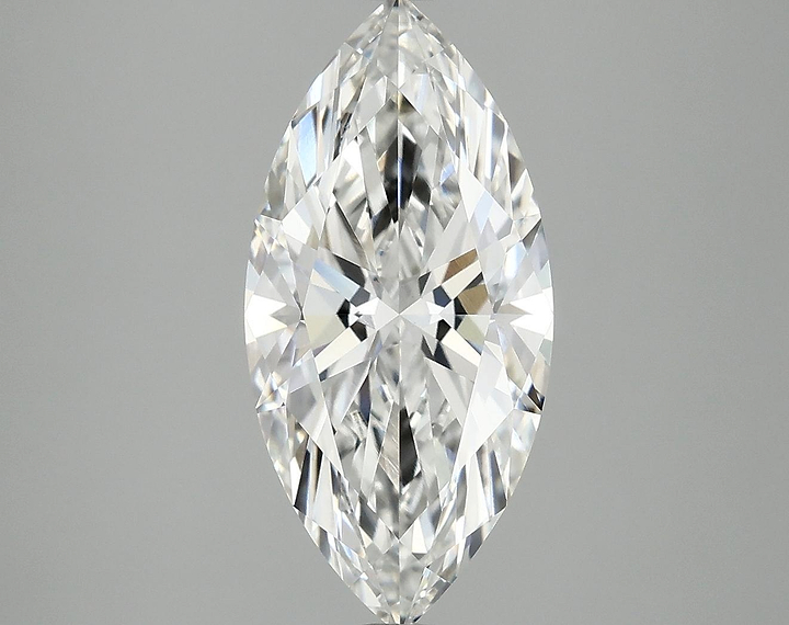 3.02 Carat Marquise Shaped Excellent Cut VVS2 IGI Certified Lab Grown Diamond