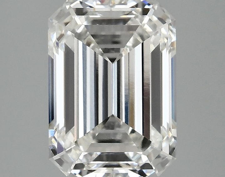 3.01 Carat Emerald Shaped Excellent Cut VVS2 IGI Certified Lab Grown Diamond