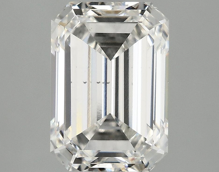 3.24 Carat Emerald Shaped Ideal Cut VS2 IGI Certified Lab Grown Diamond
