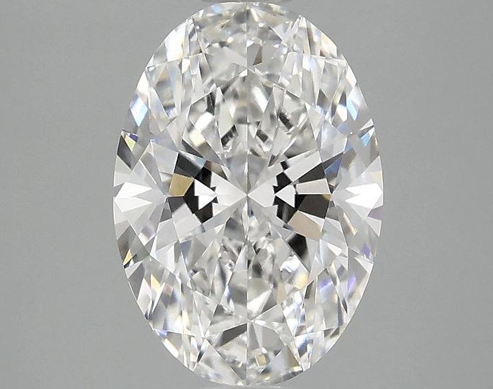 2.1 Carat Oval Shaped Ideal Cut VVS2 IGI Certified Lab Grown Diamond