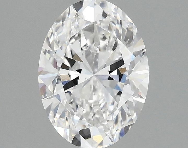 1.5 Carat Oval Shaped Excellent Cut VVS2 IGI Certified Lab Grown Diamond