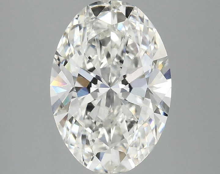 3.08 Carat Oval Shaped Ideal Cut VS2 IGI Certified Lab Grown Diamond