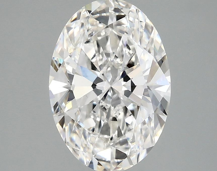 2.09 Carat Oval Shaped Ideal Cut VVS2 IGI Certified Lab Grown Diamond
