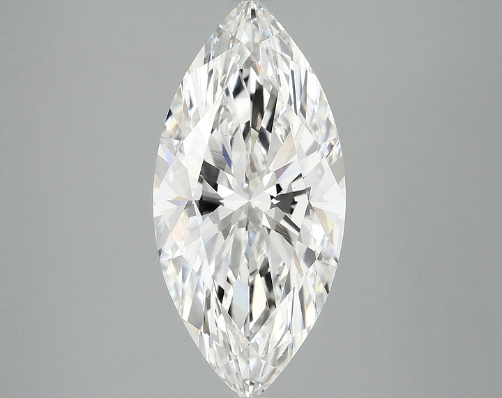 3.09 Carat Marquise Shaped Excellent Cut VS1 IGI Certified Lab Grown Diamond