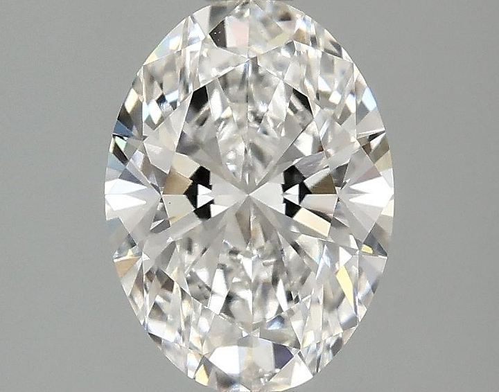 1.54 Carat Oval Shaped Ideal Cut VVS2 IGI Certified Lab Grown Diamond