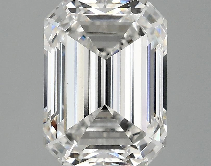 3.05 Carat Emerald Shaped Excellent Cut VS1 IGI Certified Lab Grown Diamond