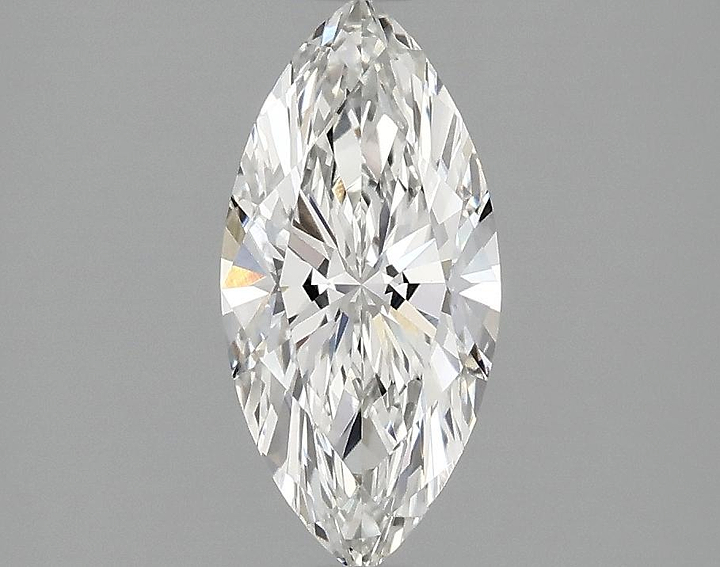 1.05 Carat Marquise Shaped Excellent Cut VVS2 IGI Certified Lab Grown Diamond