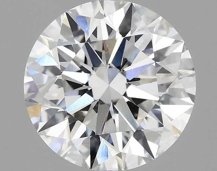 2.07 Carat Round Shaped Ideal Cut VS1 IGI Certified Lab Grown Diamond
